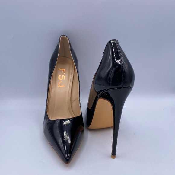 A FSJ Formal Pointed Toe Pumps High Heel Stile - Picture 6 of 10